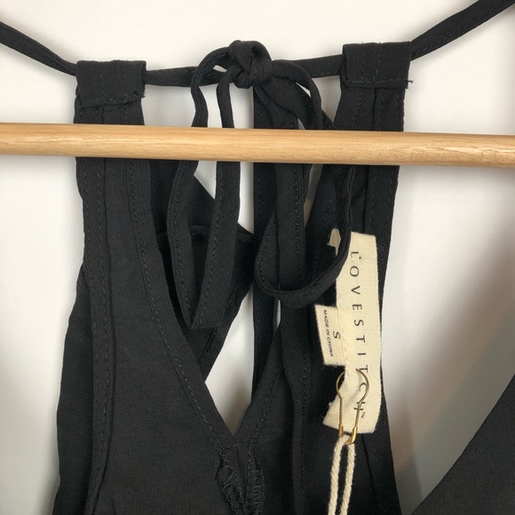 Lovestitch Boho Spaghetti Strap Ruffle Camisole - Picture 4 of 8